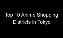 Top 10 Anime Shopping Districts in Tokyo