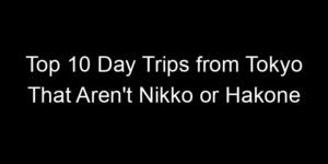 Read more about the article Top 10 Day Trips from Tokyo That Aren’t Nikko or Hakone