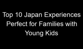Top 10 Japan Experiences Perfect for Families with Young Kids