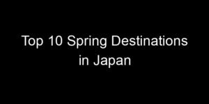 Read more about the article Top 10 Spring Destinations in Japan