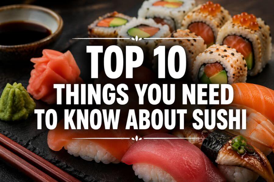 Top 10 Things You Need to Know About Sushi toptenjp