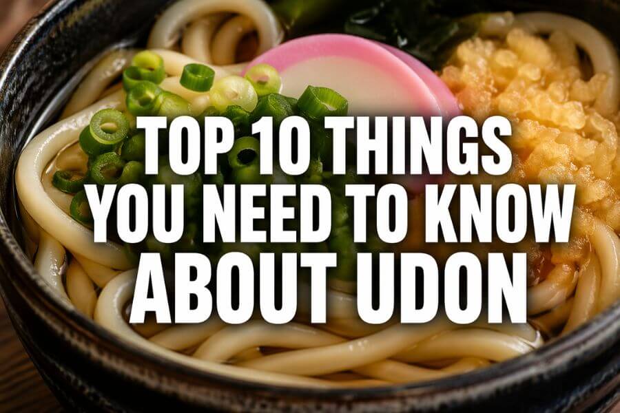 Top 10 Things You Need to Know About Udon toptenjp