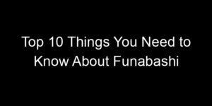 Read more about the article Top 10 Things You Need to Know About Funabashi