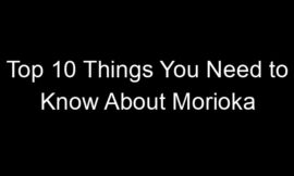Top 10 Things You Need to Know About Morioka