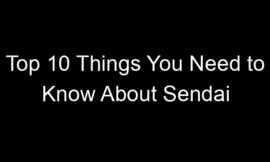 Top 10 Things You Need to Know About Sendai
