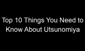 Top 10 Things You Need to Know About Utsunomiya