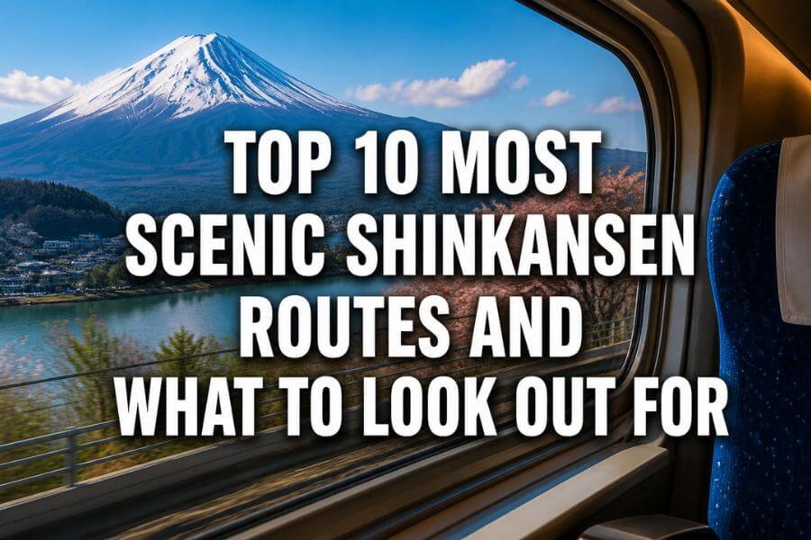 Top 10 Most Scenic Shinkansen Routes and What to Look Out For toptenjp