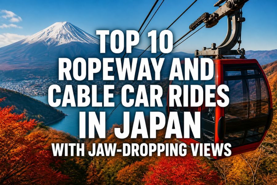 Top 10 Ropeway and Cable Car Rides in Japan With Jaw-Dropping Views toptenjp