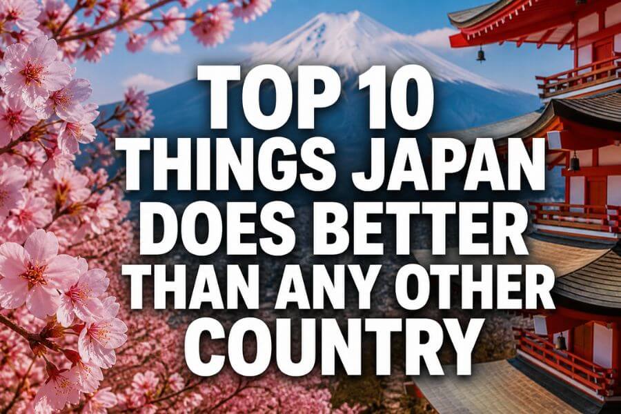 Read more about the article Top 10 Things Japan Does Better Than Any Other Country