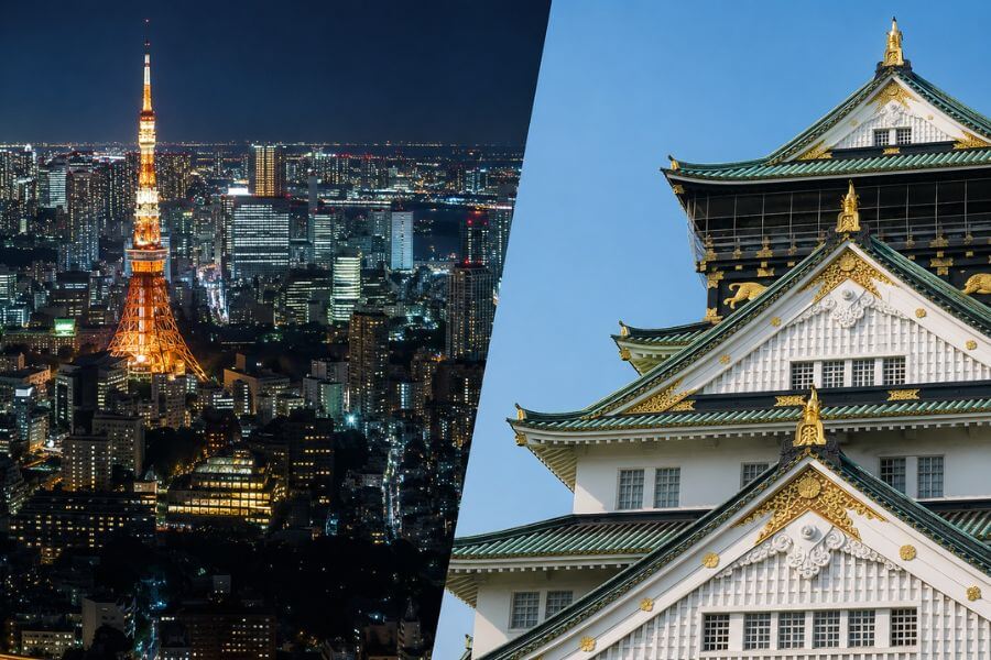 10 Biggest Differences Between Tokyo and Osaka toptenjp