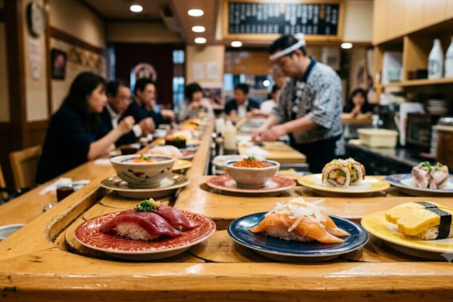 best-conveyor-belt-sushi-tokyo