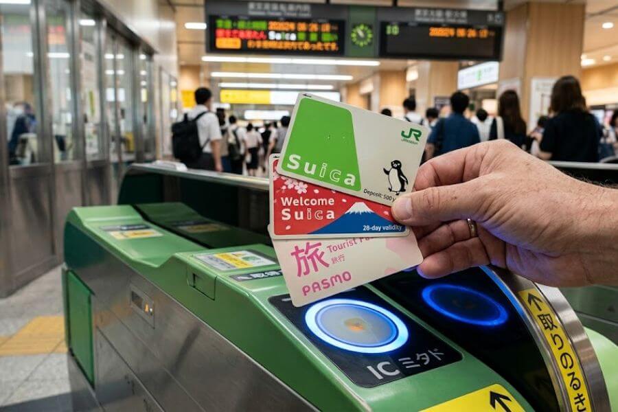 Read more about the article How to Choose Between a Suica, Pasmo, or Welcome IC Card in 2026