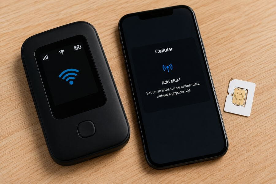 Read more about the article How to Stay Connected: Pocket Wi-Fi vs. Japan eSIM